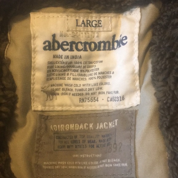 Abercrombie heavy Adirondack Jacket - Picture 3 of 6